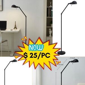 Reading Light Lamps American Folding Reading Floor Lamp, Minimalist Sofa Lamp